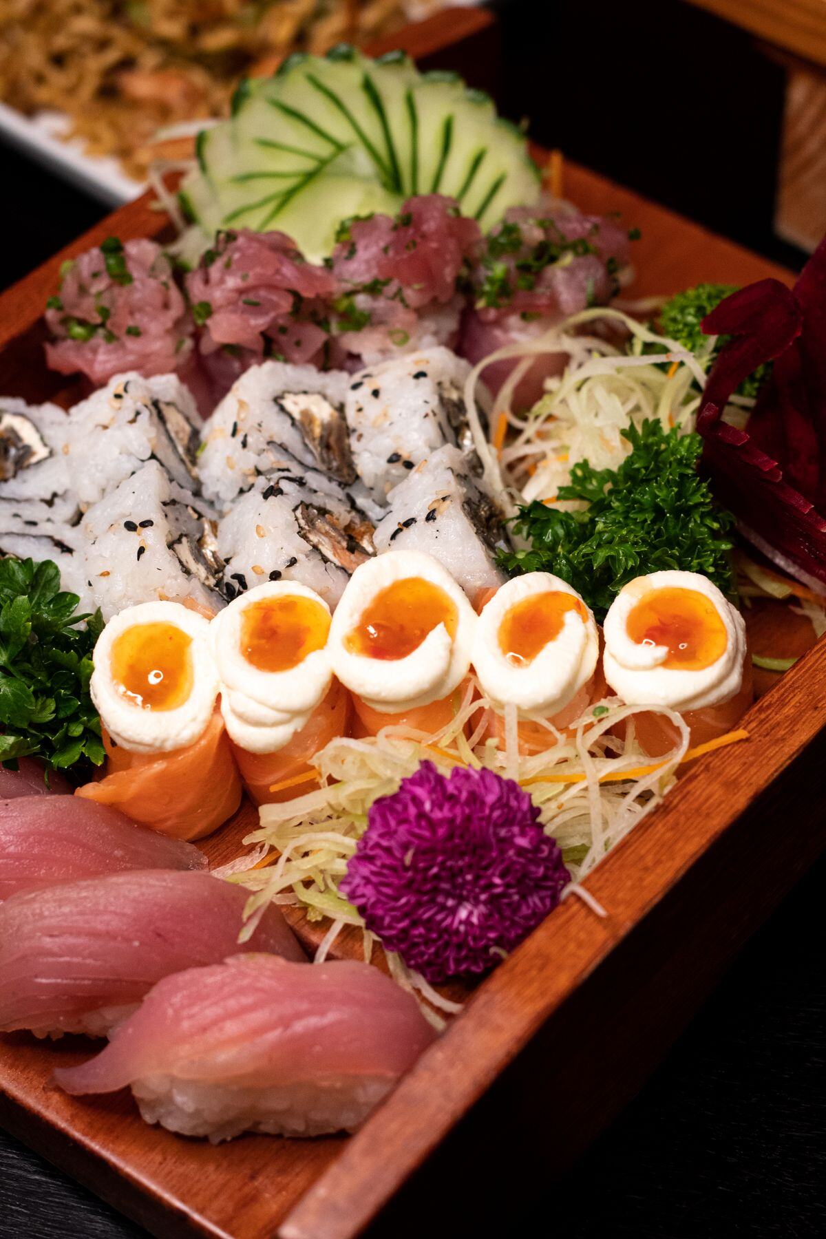 Sushi catering gallery from New York City events Sushi catering gallery from New York City events